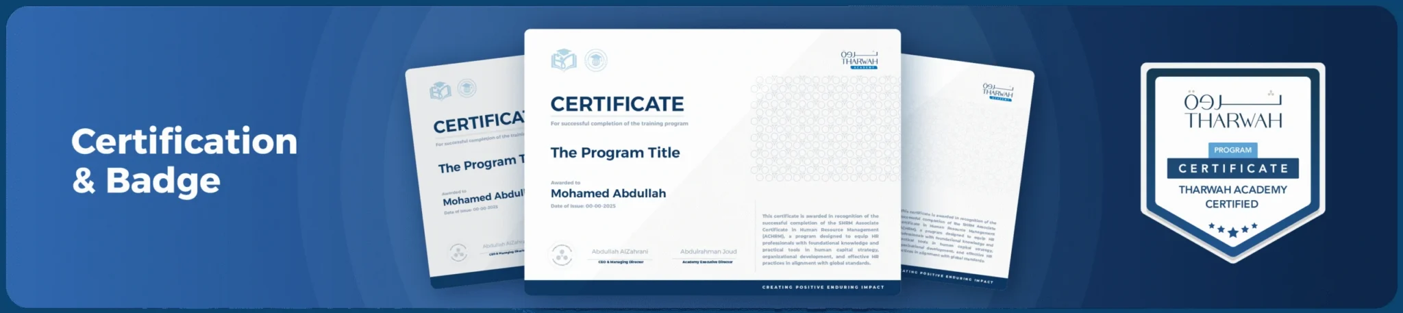 Certification Degree